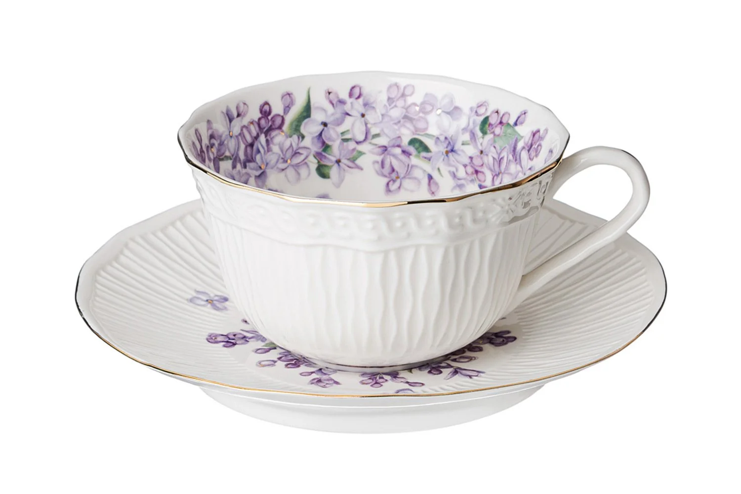 ЧАЙНЫЙ НАБОР LEFARD "LILAC"  НА 2 ПЕР. 4 ПР. 330 МЛ (КОР=12НАБ.)