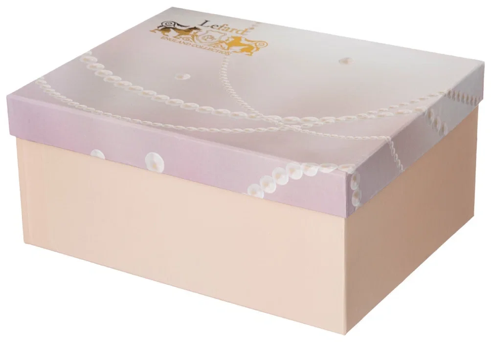 ЧАЙНЫЙ НАБОР LEFARD "PEARL" НА 2 ПЕР. 4 ПР. 200 МЛ ЧЕРНЫЙ, БЕЛЫЙ (КОР=12НАБ.)