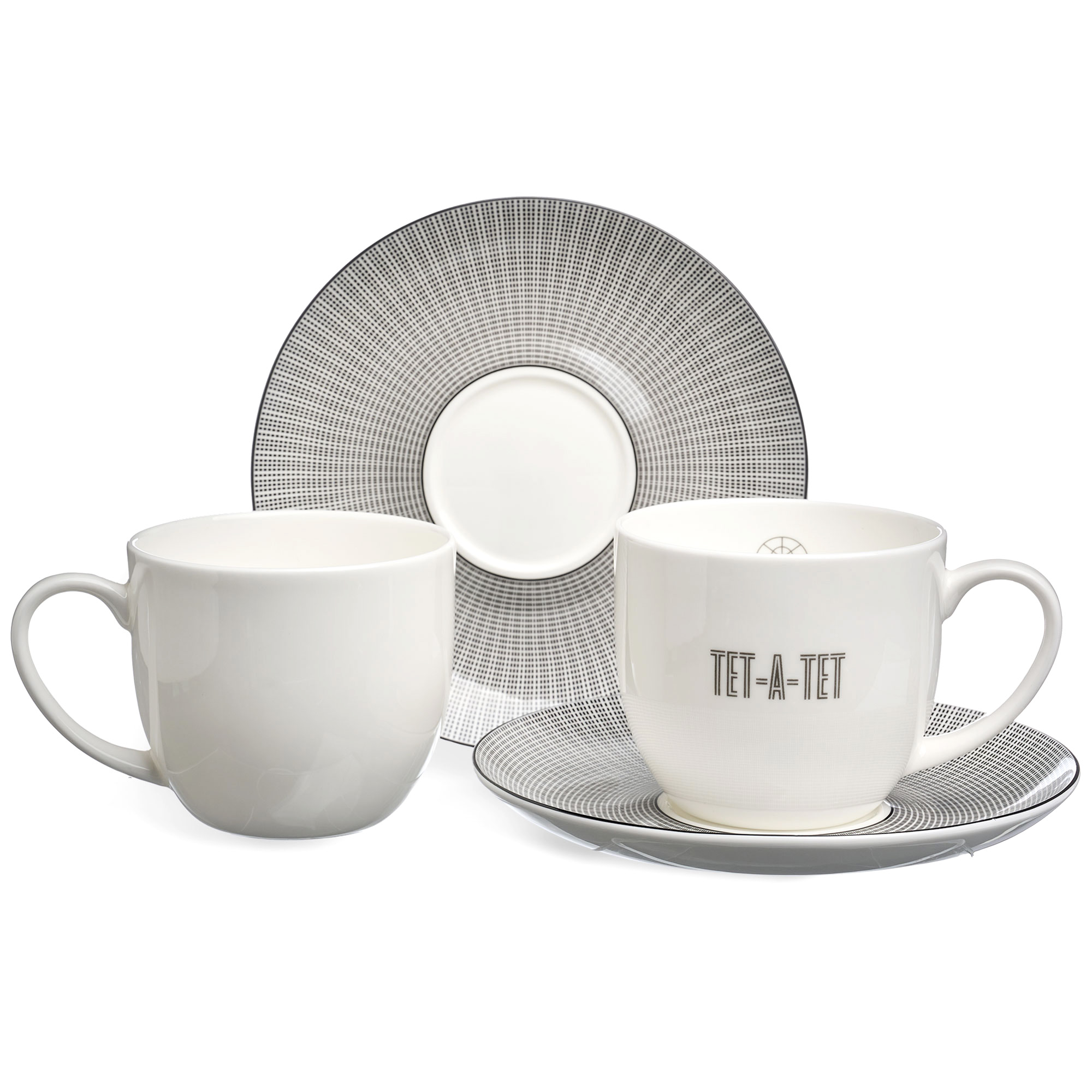 ЧАЙНЫЙ НАБОР LEFARD "TET-A-TET" НА 2 ПЕР. 4 ПР. 300 МЛ (КОР=18НАБ.)
