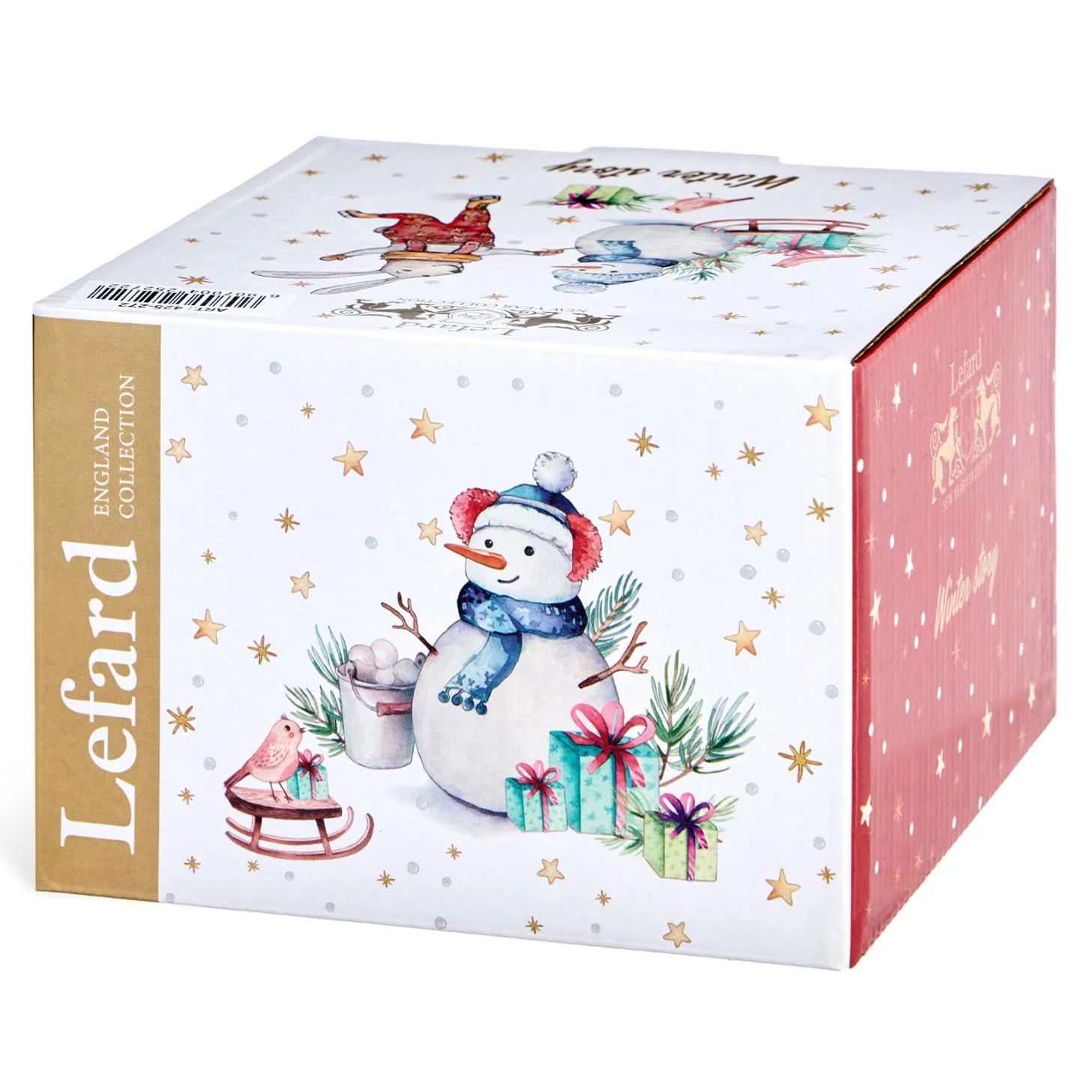 ЧАЙНЫЙ НАБОР LEFARD "WINTER STORY" НА 2 ПЕР. 4 ПР. 240 МЛ (КОР=12НАБ.)