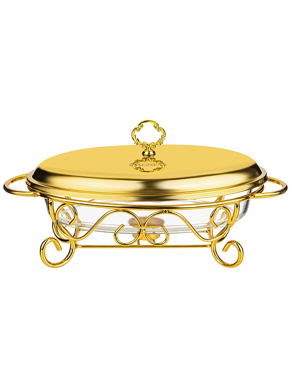 МАРМИТ AGNESS  ОВАЛЬНЫЙ GOLD 2,4L