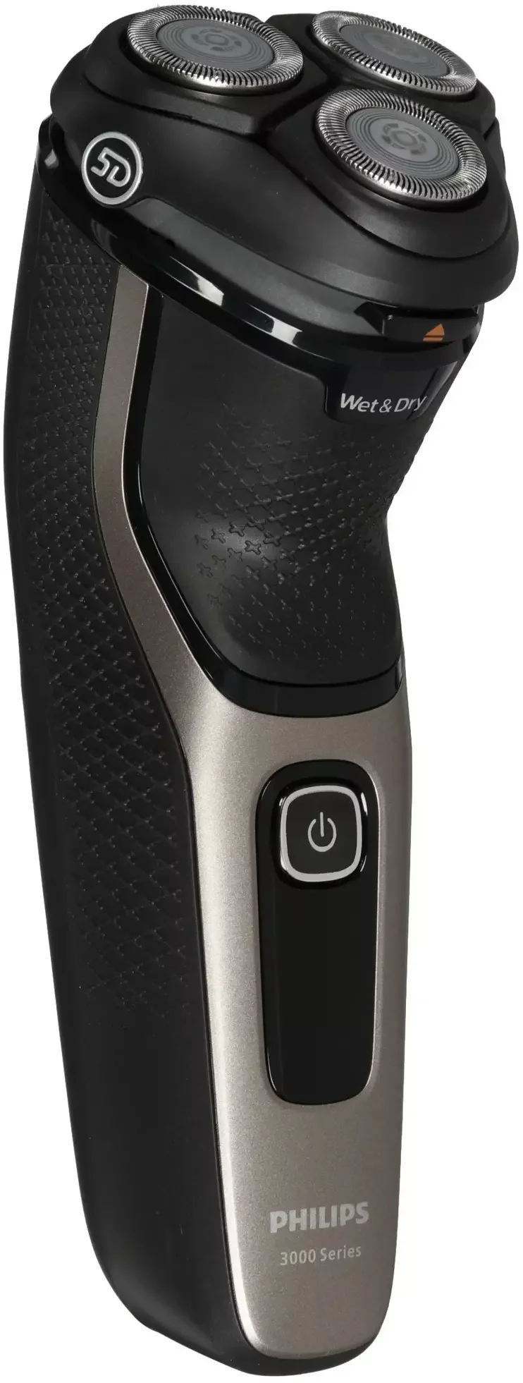 Электробритва роторная Philips S3242/12 питан.:аккум. черный/серебристый