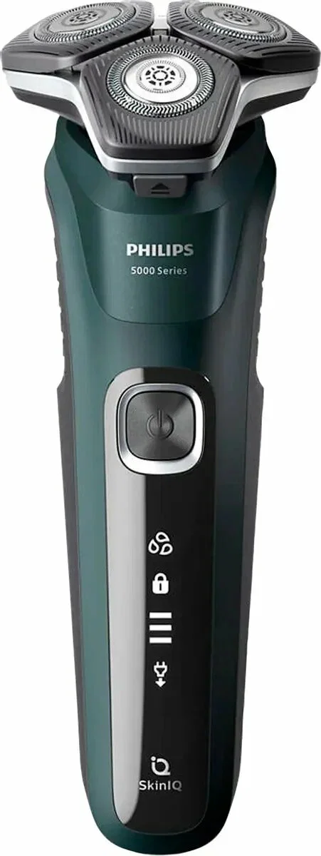 Электробритва роторная Philips S5884/50 реж.эл.:3 питан.:аккум. зеленый