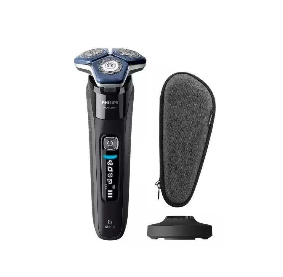 Электробритва роторная Philips S7886/35 реж.эл.:3 питан.:аккум. черный