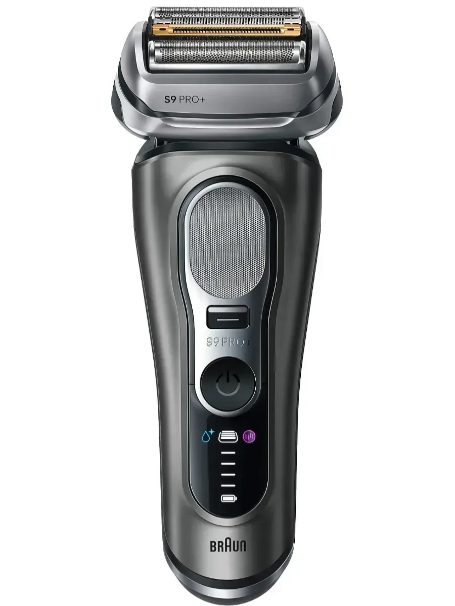 Электробритва сетчатая Braun 9675cc питан.:элек.сеть/аккум. серебристый