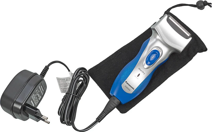 Электробритва сетчатая Panasonic ES6003 реж.эл.:3 питан.:аккум. синий