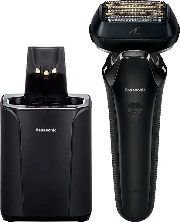 Электробритва сетчатая Panasonic ES-LV9U-K820 реж.эл.:5 питан.:аккум. черный