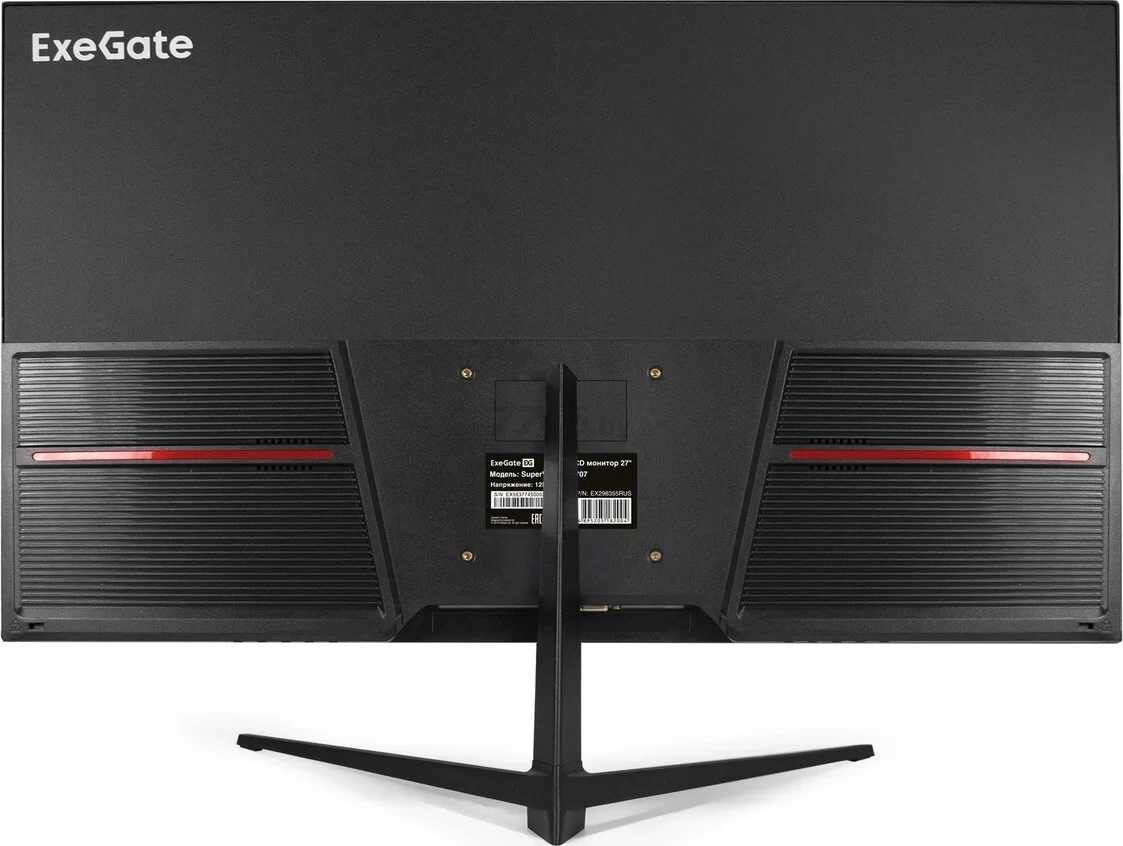 Монитор 27" ExeGate SuperView EH2700TA IPS 1920x1080, 100 Гц, 4 мс, 16:9, 250 кд/м², HDMI 2.0, DP, VGA, 3.5 Jack, динамики, HDR10, FreeSync, черный