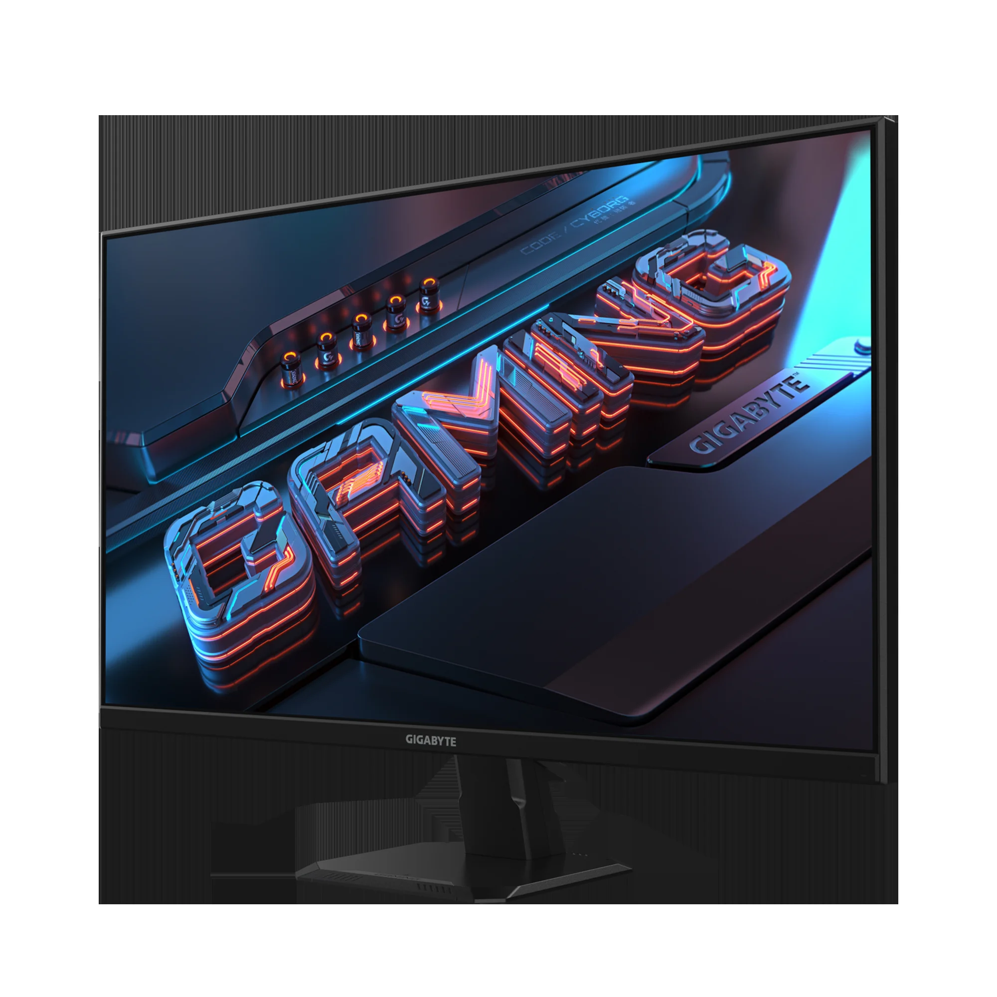 Монитор 27" Gigabyte GS27QA EU IPS 2560x1440, 180 Гц, 1 мс, 16:9, 300 кд/м², DP 1.4, HDMI 2.0, 3.5 Jack, FreeSync, черный