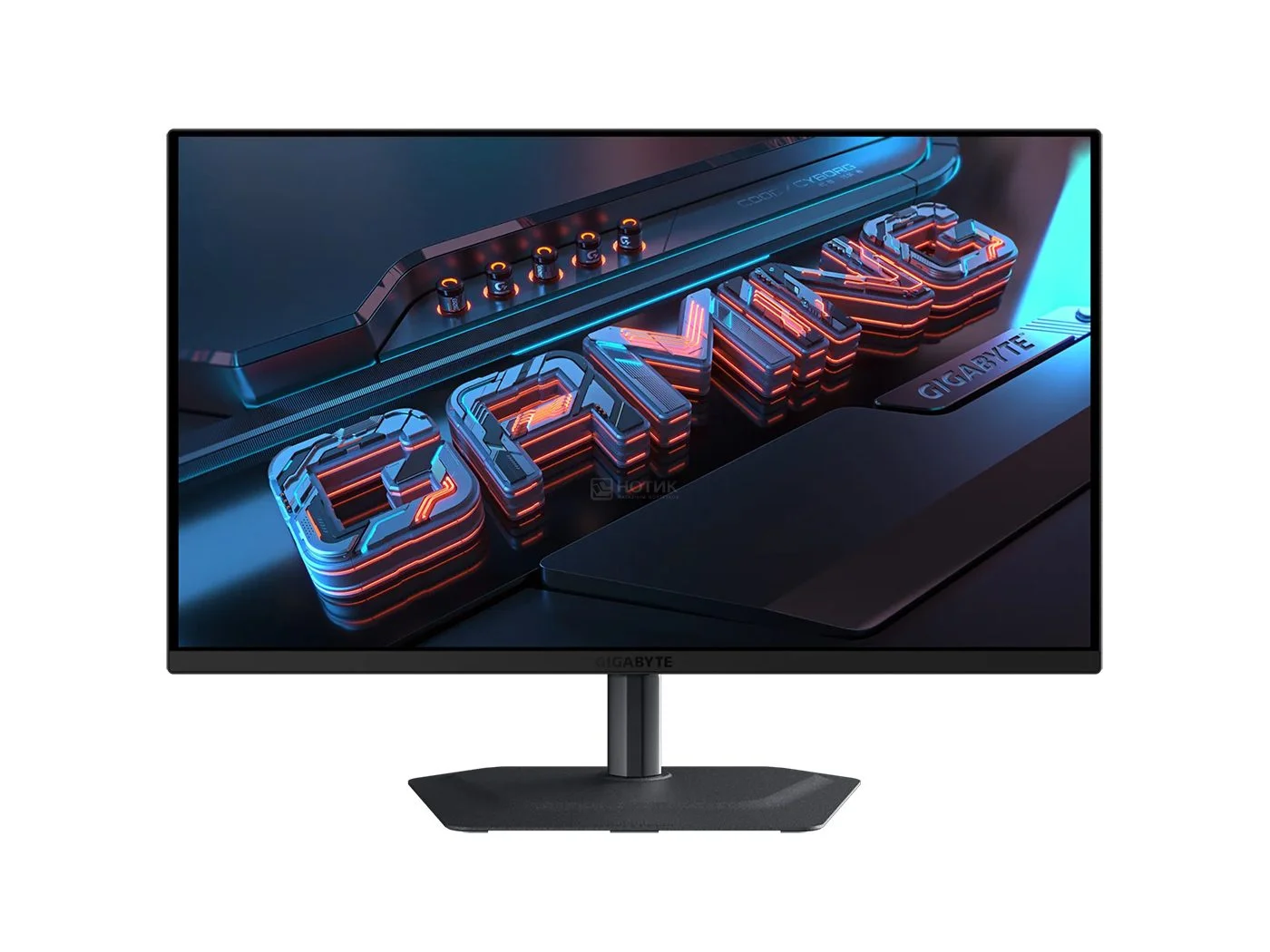 Монитор 27" Gigabyte GS27QA EU IPS 2560x1440, 180 Гц, 1 мс, 16:9, 300 кд/м², DP 1.4, HDMI 2.0, 3.5 Jack, FreeSync, черный