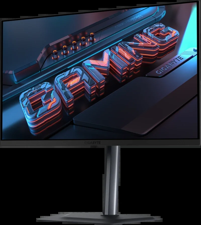 Монитор 27" Gigabyte MO27Q2A EK QD-OLED 2560x1440, 280 Гц, 0.03 мс, 16:9, 250 кд/м², 2xHDMI 2.1, DP 1.4, USB-C, 3.5 Jack, USB Hub (3x USB 3.0), динами