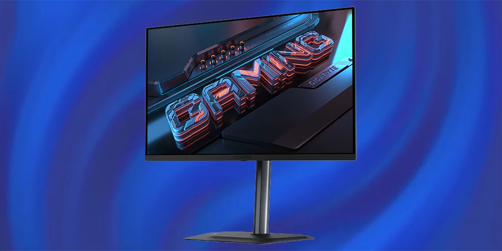 Монитор 27" Gigabyte MO27U2 QD-OLED 3840x2160, 240 Гц, 0.03 мс, 16:9, 250 кд/м², 2xHDMI 2.1, DP 1.4, USB-C (18 Вт), 3.5 Jack, USB Hub (3x USB 3.2), ди