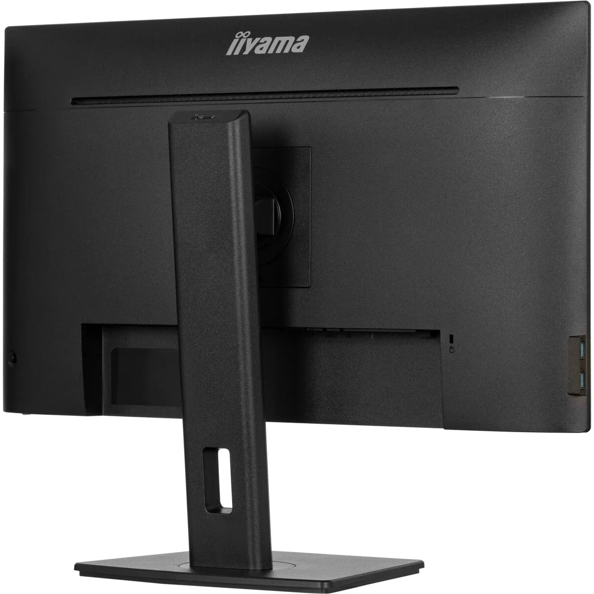 Монитор 27" Iiyama ProLite XUB2797UHSNP-B1 IPS 3840x2160, 60 Гц, 4 мс, 16:9, 350 кд/м², HDMI 2.0, DP 1.2, 3.5 Jack, USB-C (96 Вт), USB Hub (3x USB 3.0