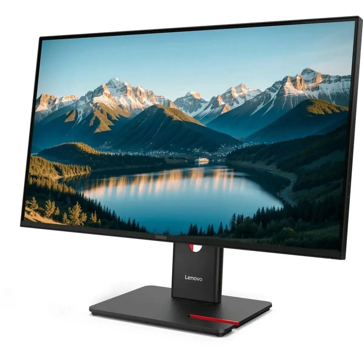 Монитор 27" Lenovo T27-40 IPS 1920x1080, 120 Гц, 4 мс, 16:9, 300 кд/м², VGA, HDMI 1.4, DP 1.2, USB-C (15 Вт PD), USB Hub (3×USB 3.2 Gen1), 3.5 Jack, H