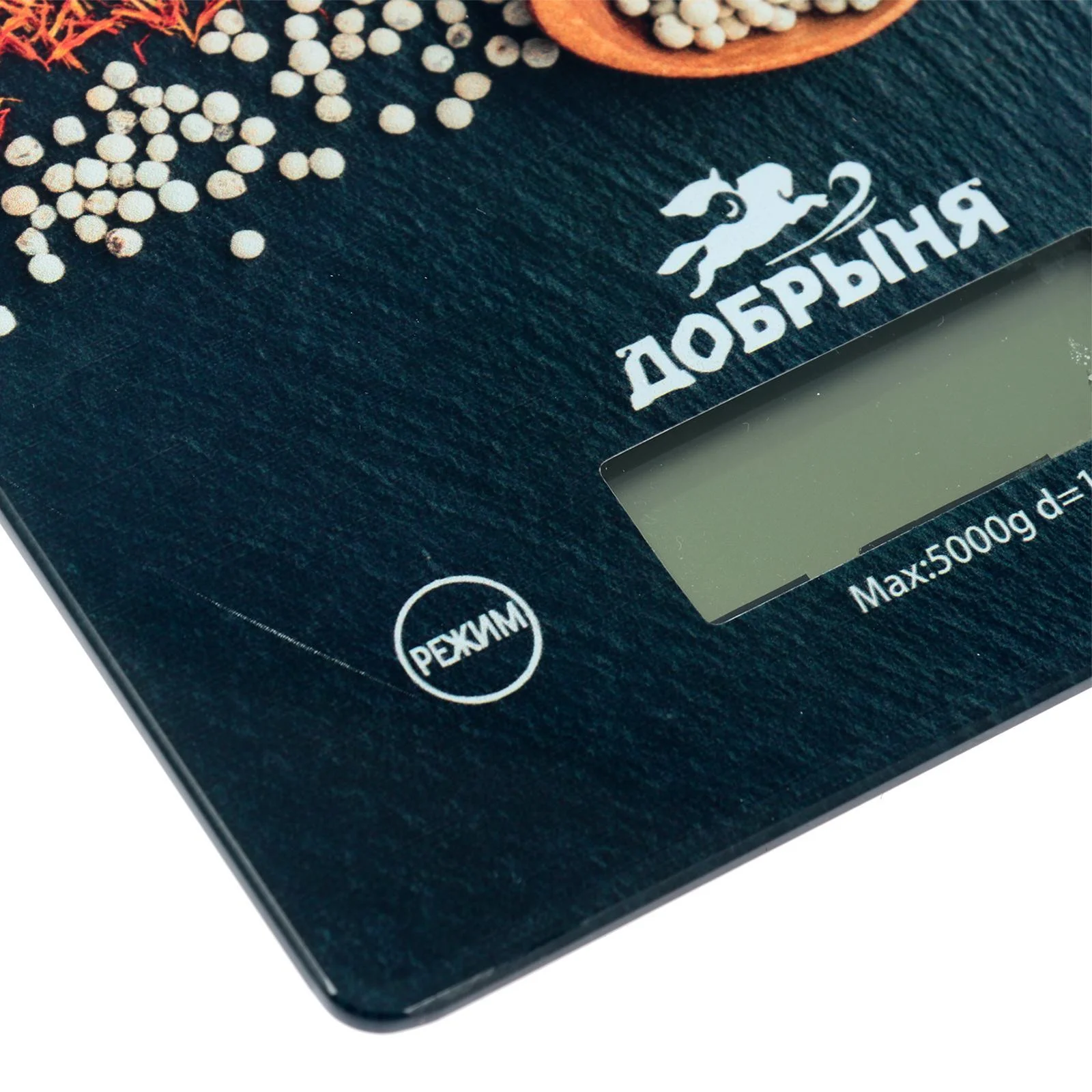 Весы кухонные Добрыня DO-3010D (20*14,5см, 5кг) специи