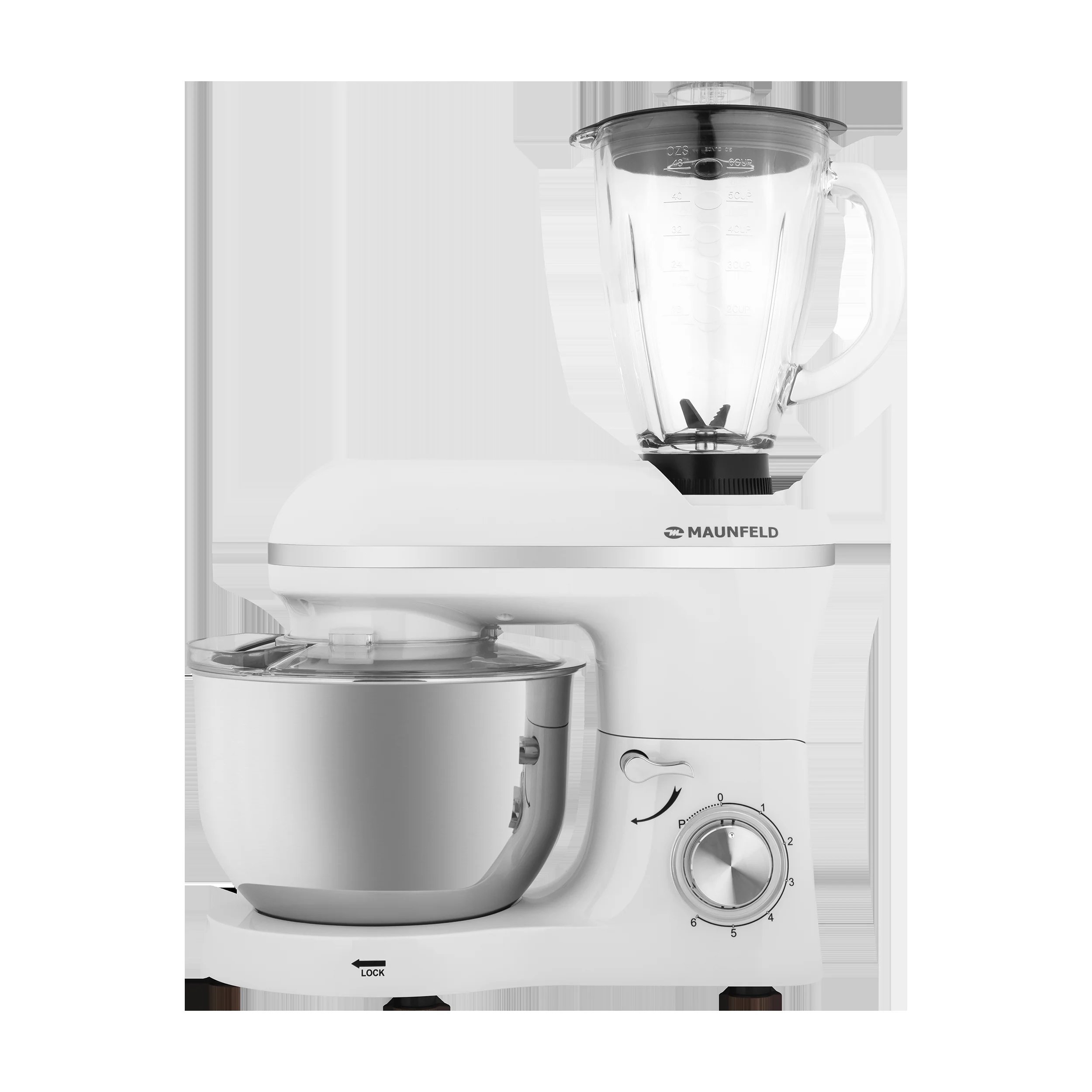 Кухонный комбайн Maunfeld MF-435WH PRO, белый