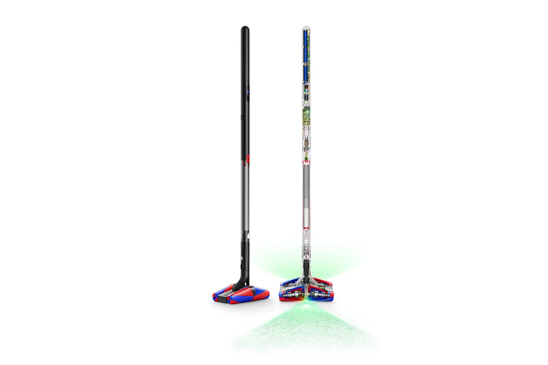 Пылесос вертикальный Dyson Pencil Vac Fluffycones, серый (492689-01)