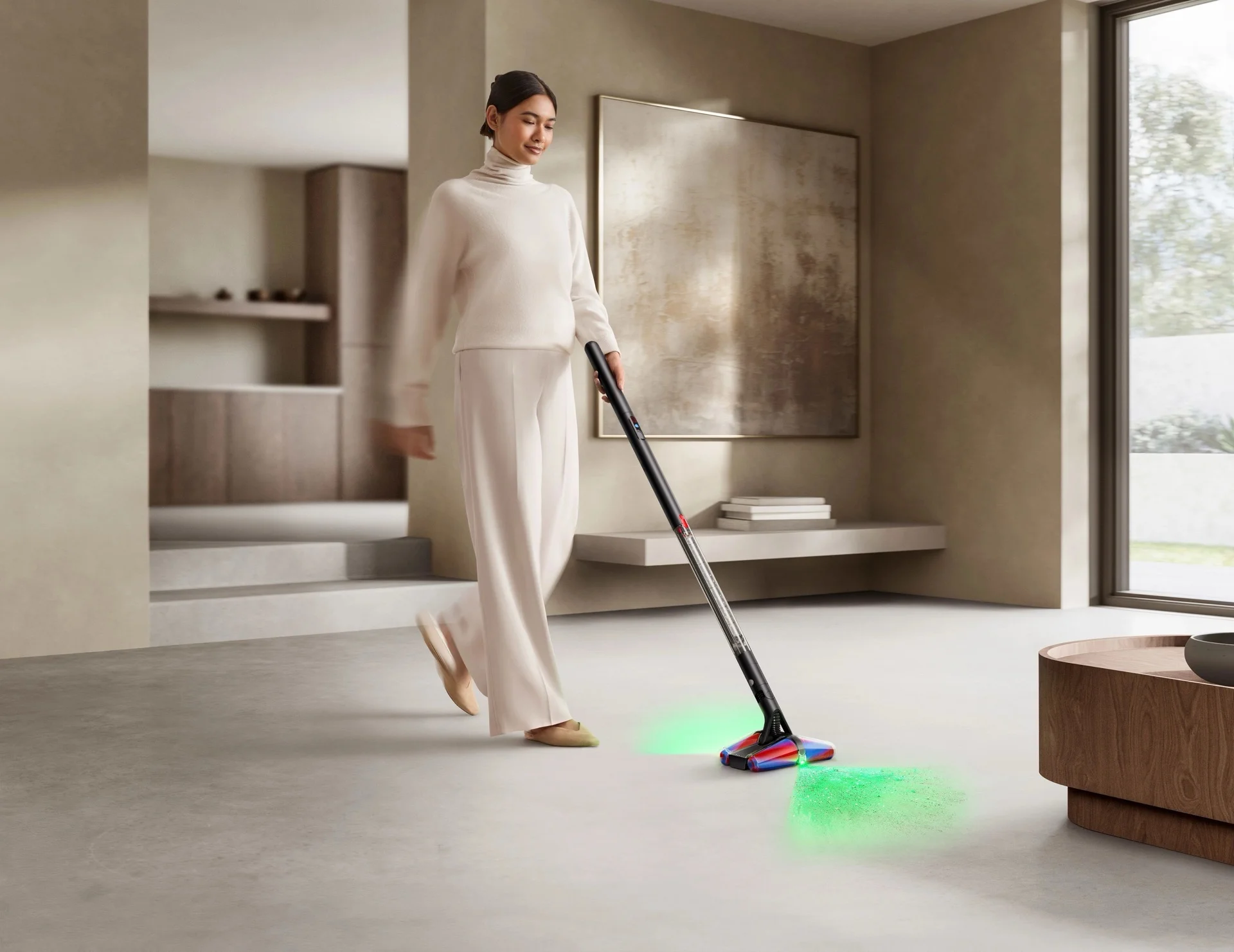 Пылесос вертикальный Dyson Pencil Vac Fluffycones, серый (492689-01)