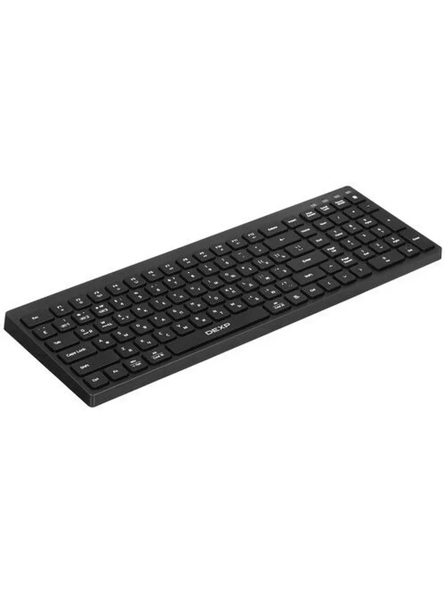 Клавиатура Genius KB-7123 беспроводная, радиоканал, чёрный