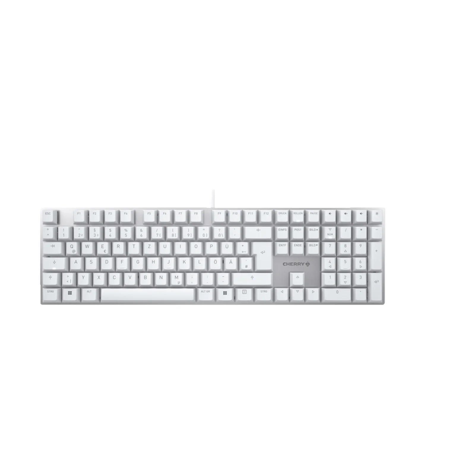 Клавиатура Genius Slimstar 126 проводная, USB Type-A, белый