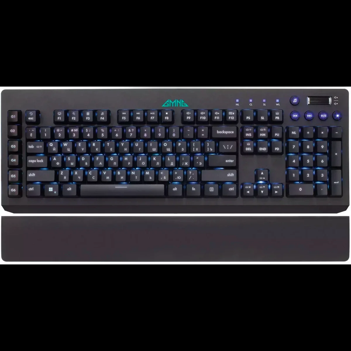 Клавиатура GMNG GG-KB770XP проводная, USB Type-A, чёрный