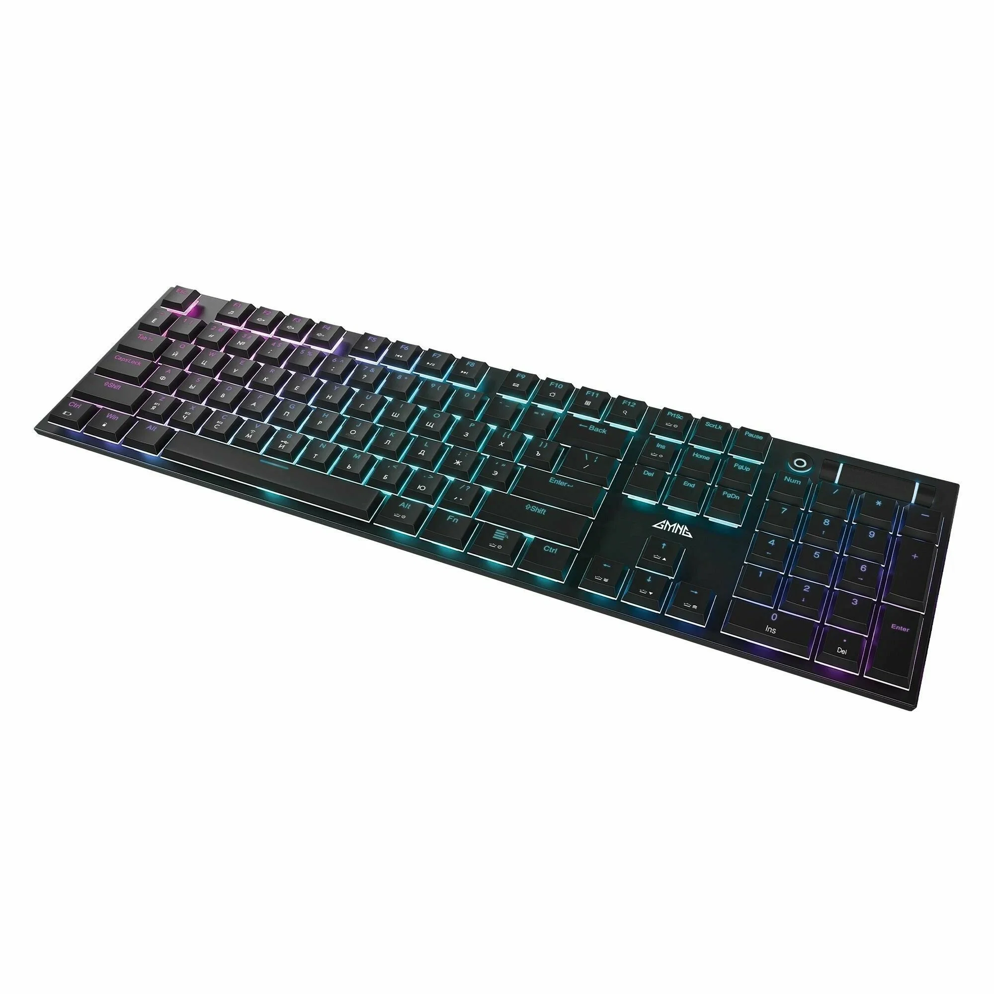 Клавиатура GMNG GG-KB783XPW (1910520) беспроводная, USB, Bluetooth/Радиоканал, черный