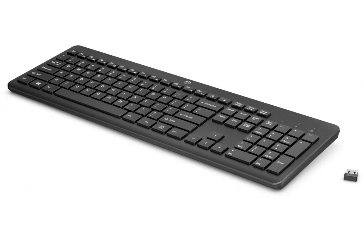 Клавиатура HP 230 беспроводная, радиоканал, чёрный