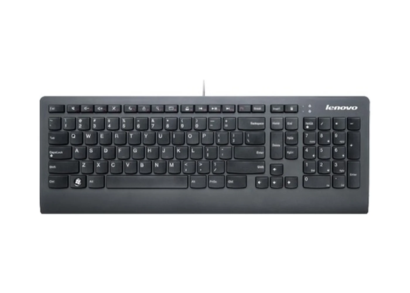 Клавиатура Keyboard HP 150 Wired черный ENG/RUS