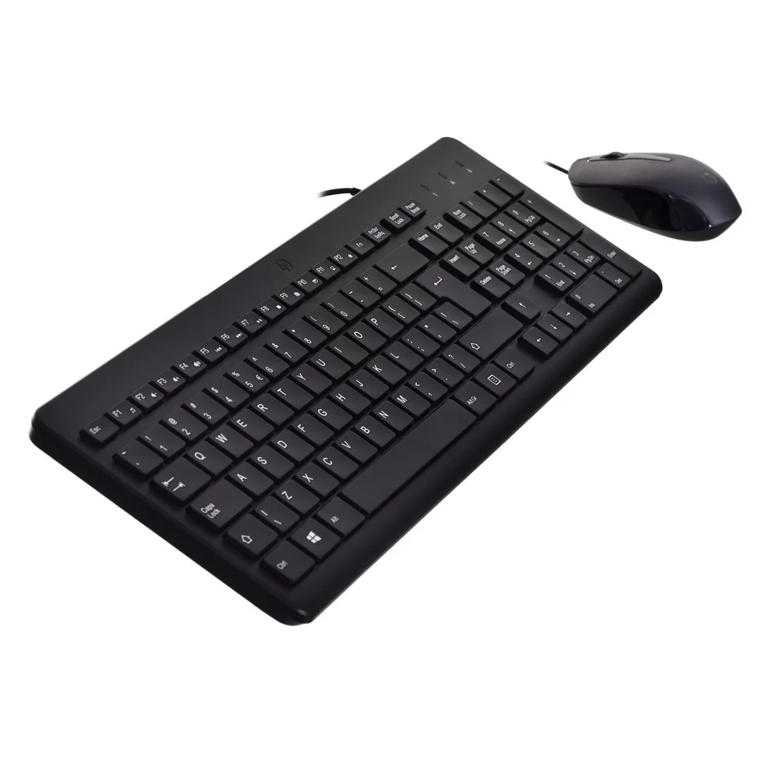 Клавиатура Keyboard HP 150 Wired черный ENG/RUS