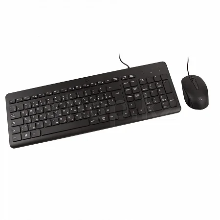 Клавиатура Keyboard HP 150 Wired черный ENG/RUS