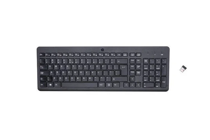 Клавиатура Keyboard HP 220 Wireless - черный ENG/RUS