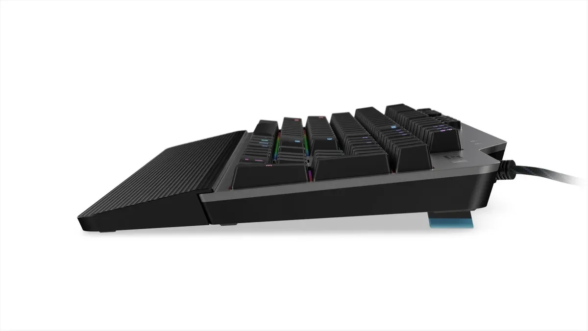 Клавиатура Lenovo Legion K500 RGB Mechanical проводная, USB Type-A, серый