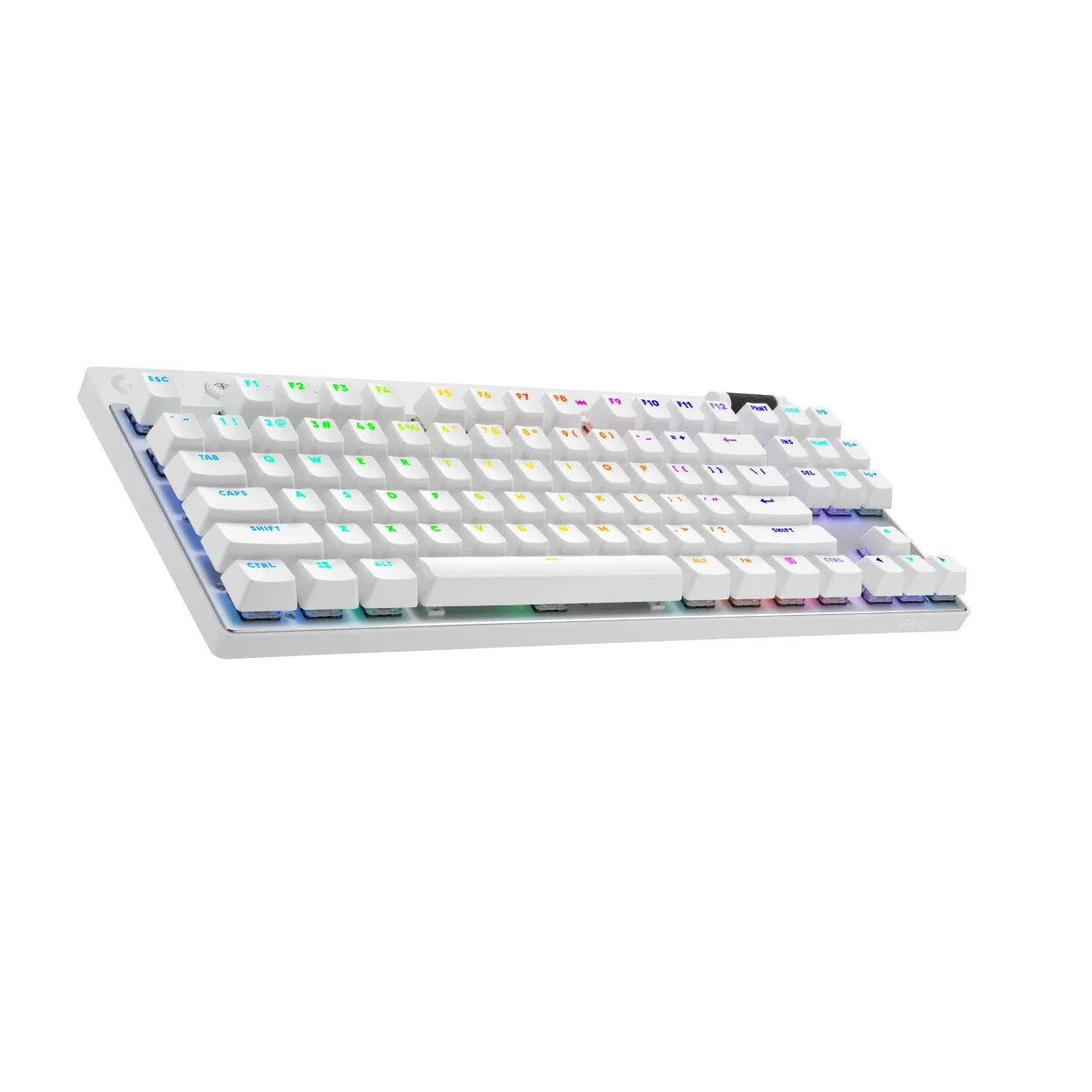 Клавиатура Logitech G PRO X 60 гибридная, Bluetooth, радиоканал, белый