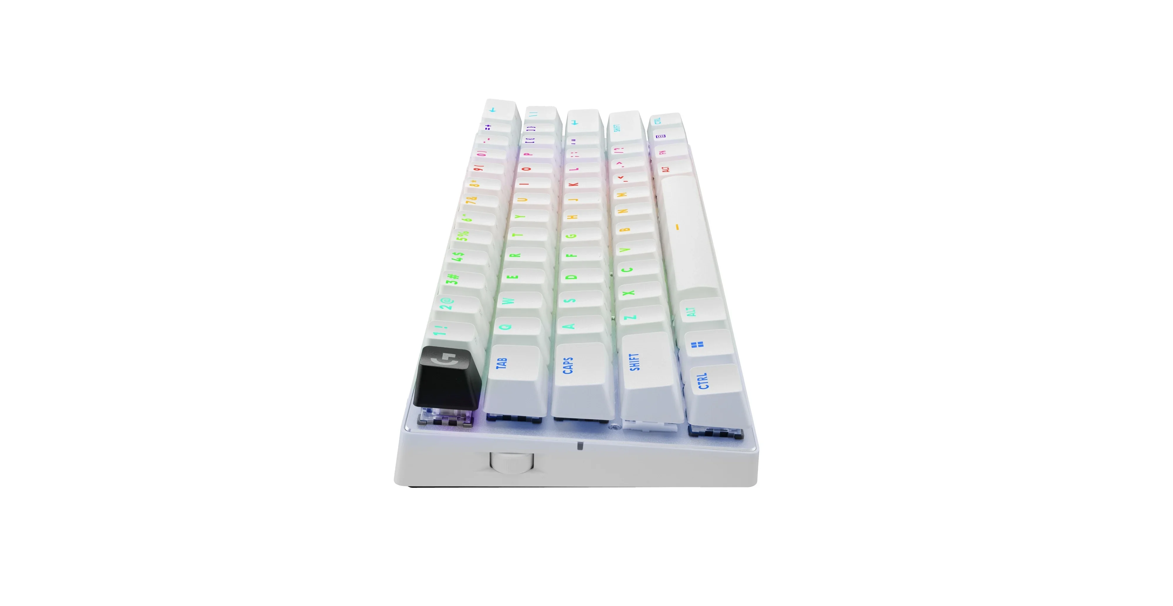 Клавиатура Logitech G PRO X 60 гибридная, Bluetooth, радиоканал, белый