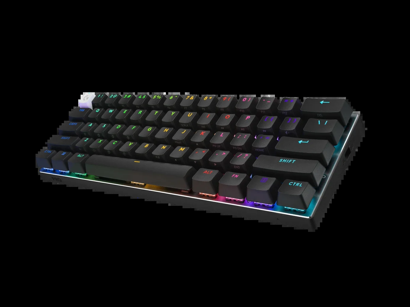 Клавиатура Logitech G PRO X 60 гибридная, Bluetooth, радиоканал, белый