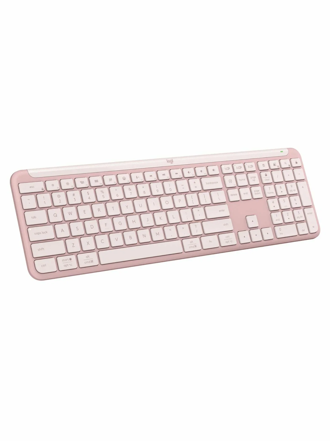Клавиатура Logitech Signature Slim K950 беспроводная, Bluetooth, радиоканал, серый