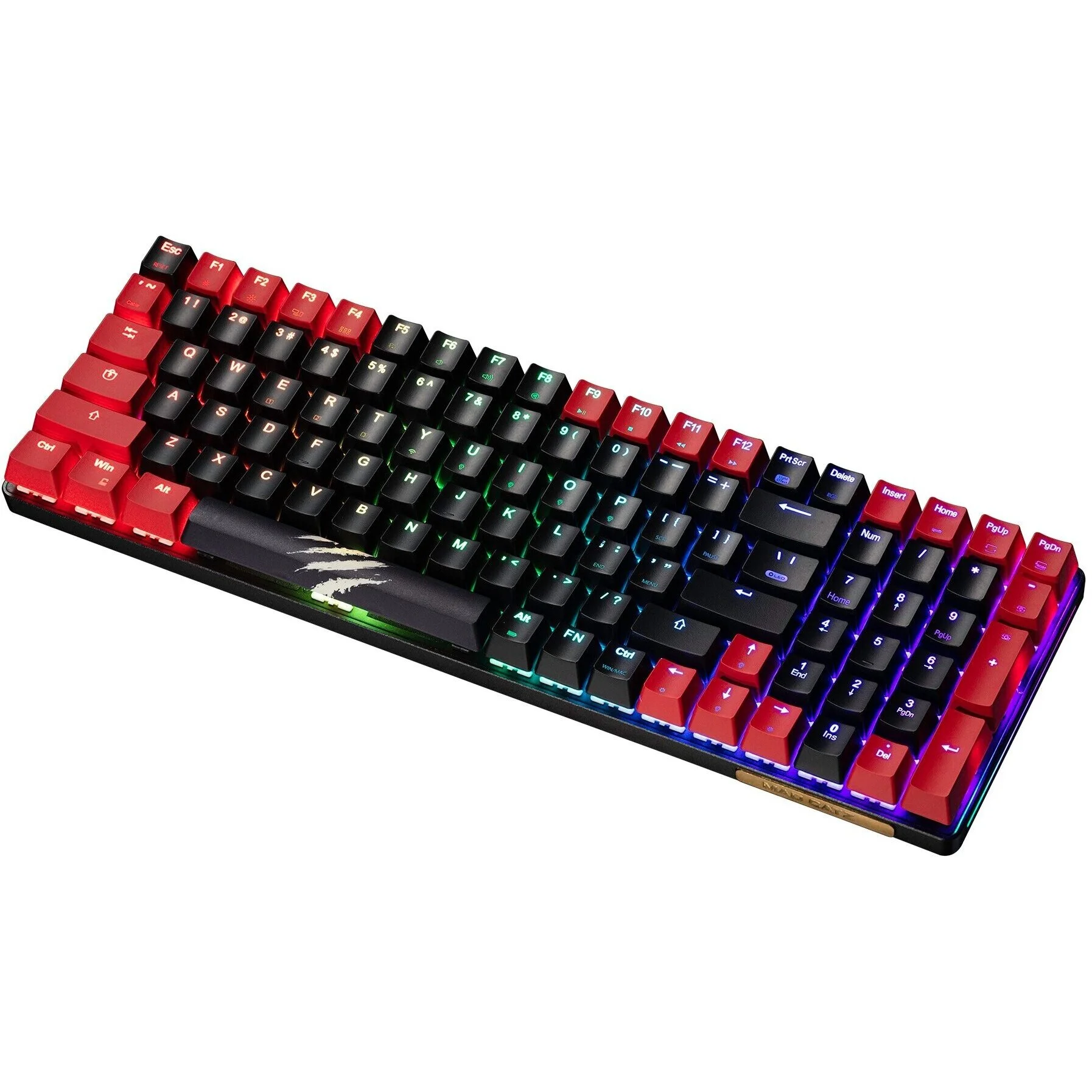 Клавиатура Mad Catz S.T.R.I.K.E. 11 гибридная, Bluetooth, радиоканал, чёрный