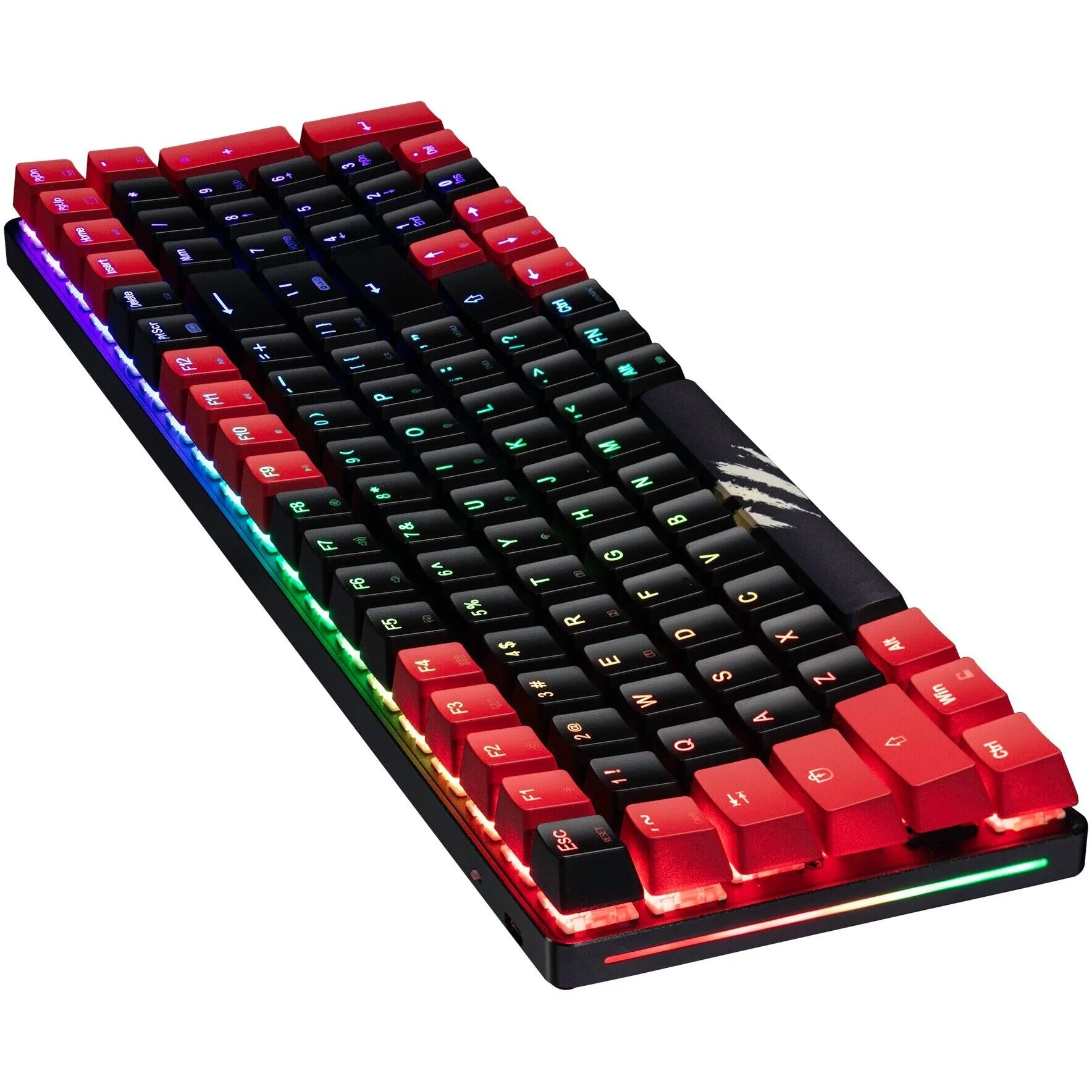 Клавиатура Mad Catz S.T.R.I.K.E. 11 гибридная, Bluetooth, радиоканал, чёрный