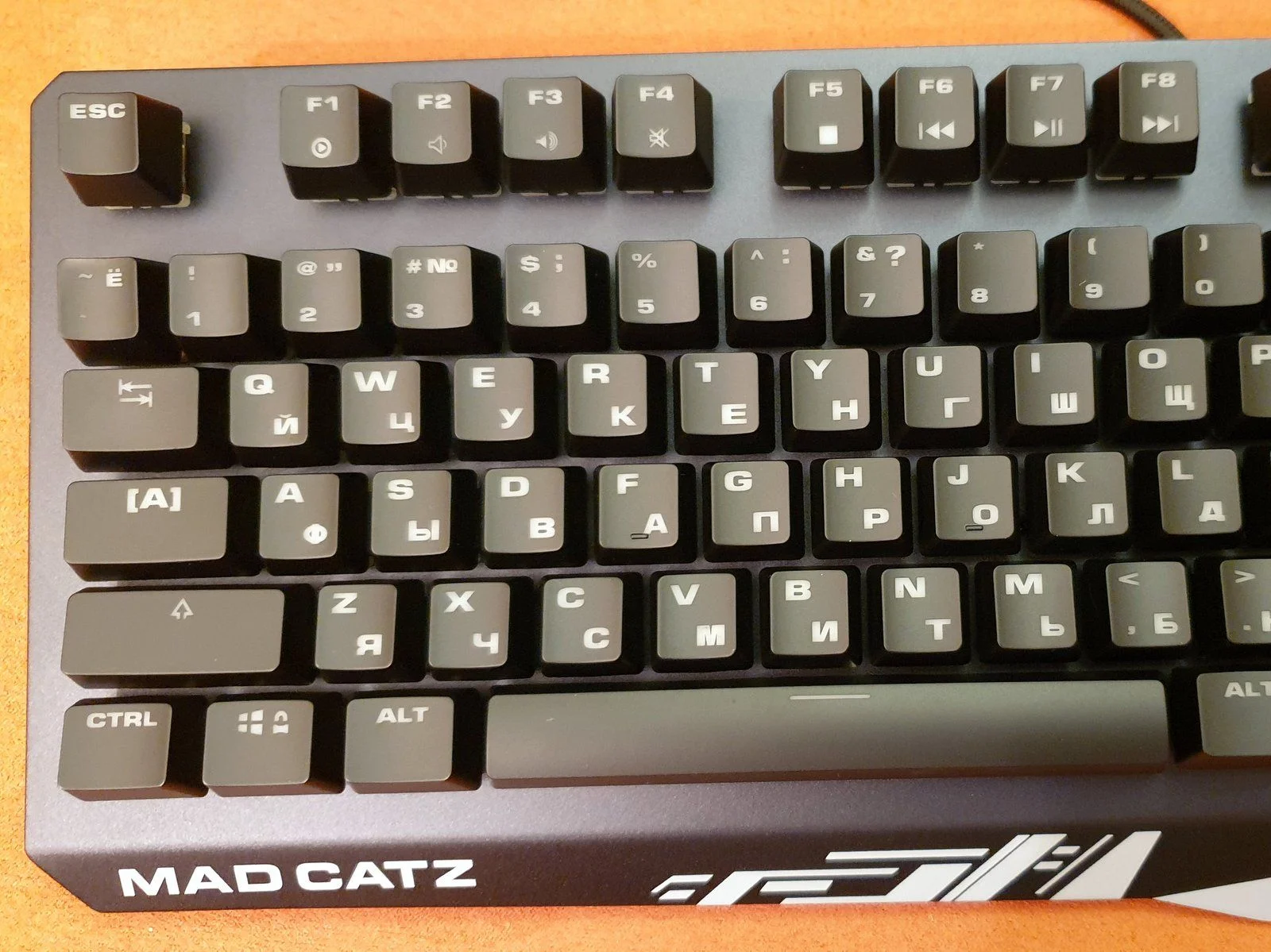 Клавиатура Mad Catz S.T.R.I.K.E. 4 проводная, USB Type-A, чёрный