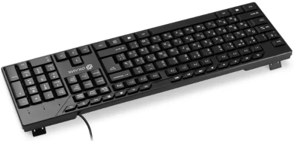 Клавиатура Oklick 125M проводная, USB Type-A, чёрный