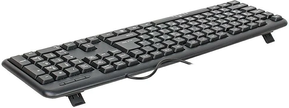 Клавиатура Oklick 180M проводная, USB Type-A, чёрный