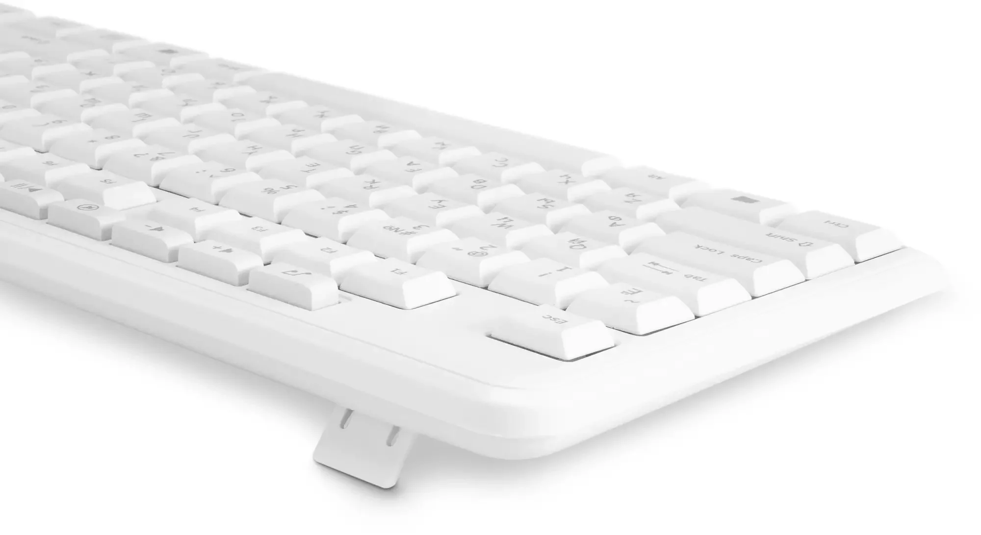 Клавиатура Oklick 305M проводная, USB Type-A, белый