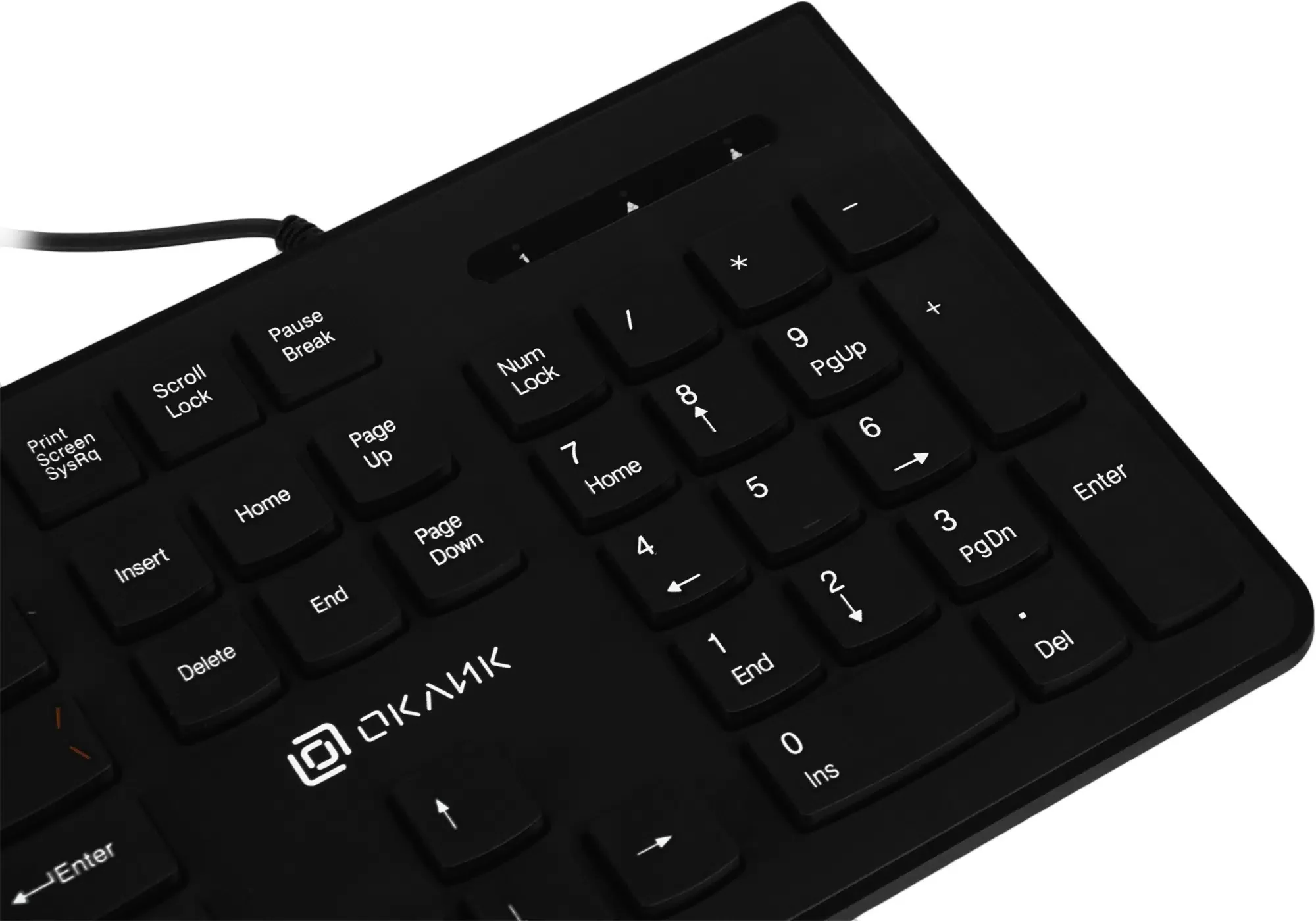 Клавиатура Oklick 505M проводная, USB Type-A, чёрный