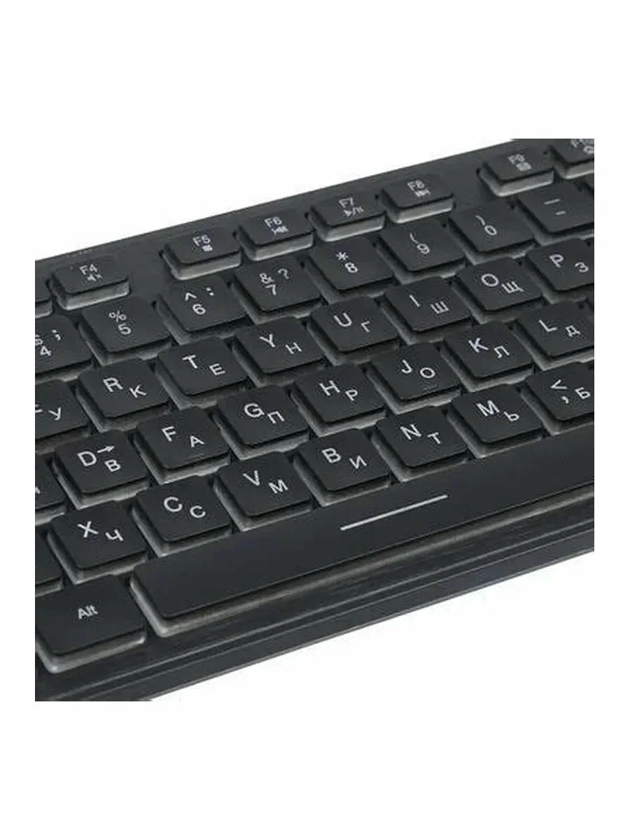 Клавиатура Oklick 550ML проводная, USB Type-A, чёрный
