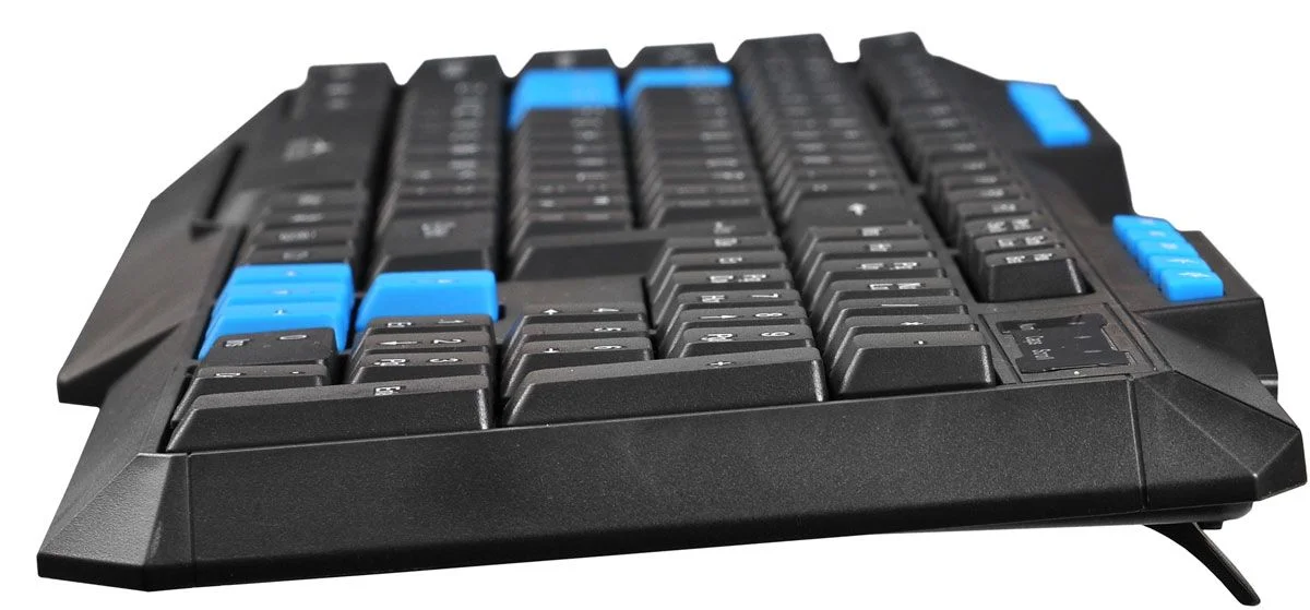 Клавиатура Oklick 750G Frost War проводная, USB Type-A, чёрный