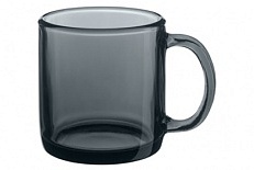Basilico Grey Кружка стекл  420мл