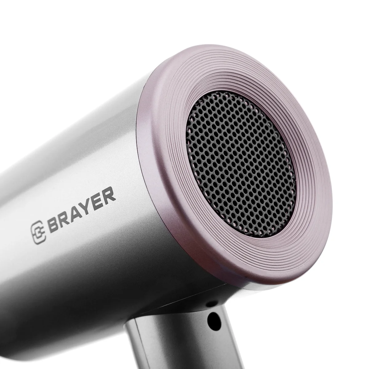 Фен BRAYER BR3022, 1800 Вт, 2 cкор, торнадо 360, узкий конц., турборежим. 1,8 м