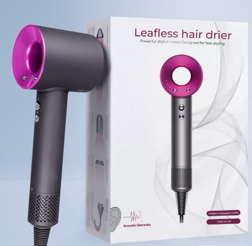 Фен Daison Leafless (1600Вт,5нас,4реж,ионизац,каб1,6м)(КИТАЙ,12мес гар) АКЦИЯ: 5 шт-1400/10 шт-1350