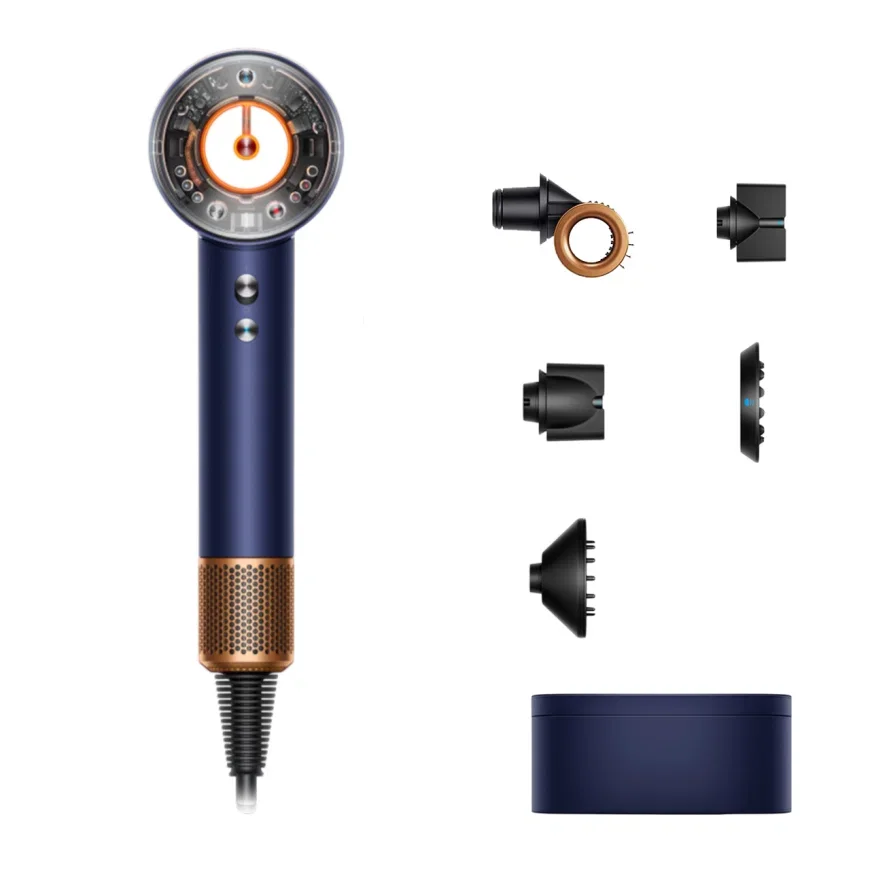 Фен Daison Supersonic  CERAMIC BLUE (1600Вт,5наc,3темп, 3режима,ионизация, 2,7м)КИТАЙ, 12 мес гарант