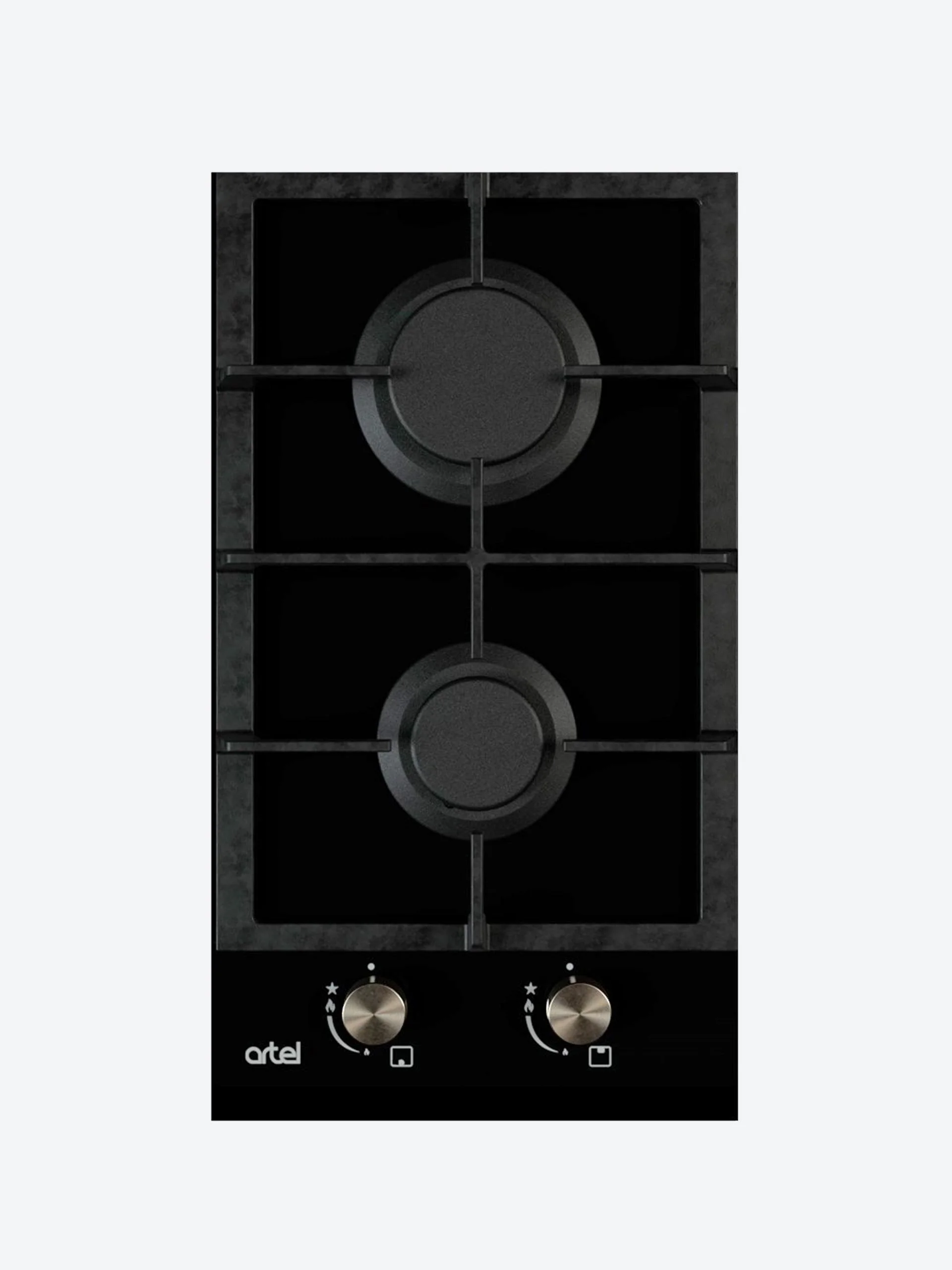 Варочная поверхность Kuppersberg TG 42 B, газ, High-Tech, 45 см, 3 конфорки, автоматический электроподжиг, газ-контроль, форсунки под сжиженый газ, SA